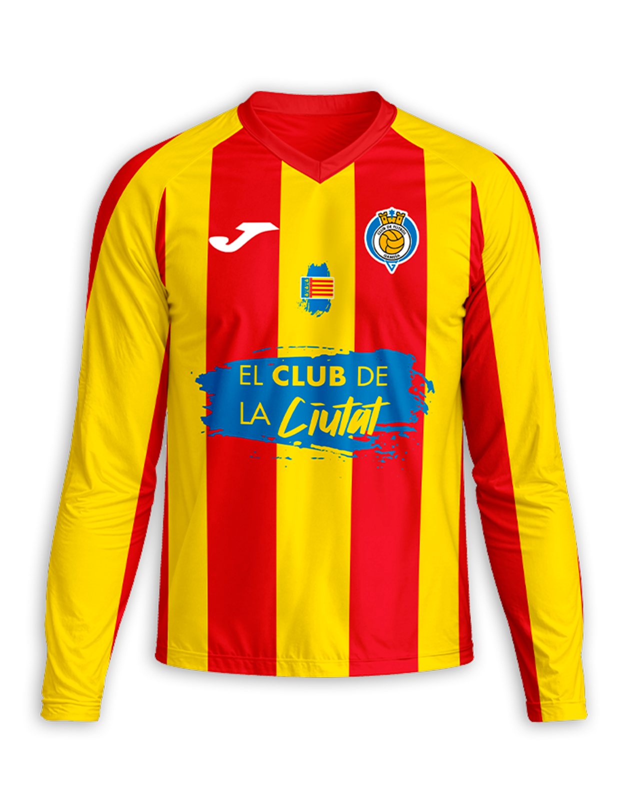 Camiseta Senyera Manga Larga